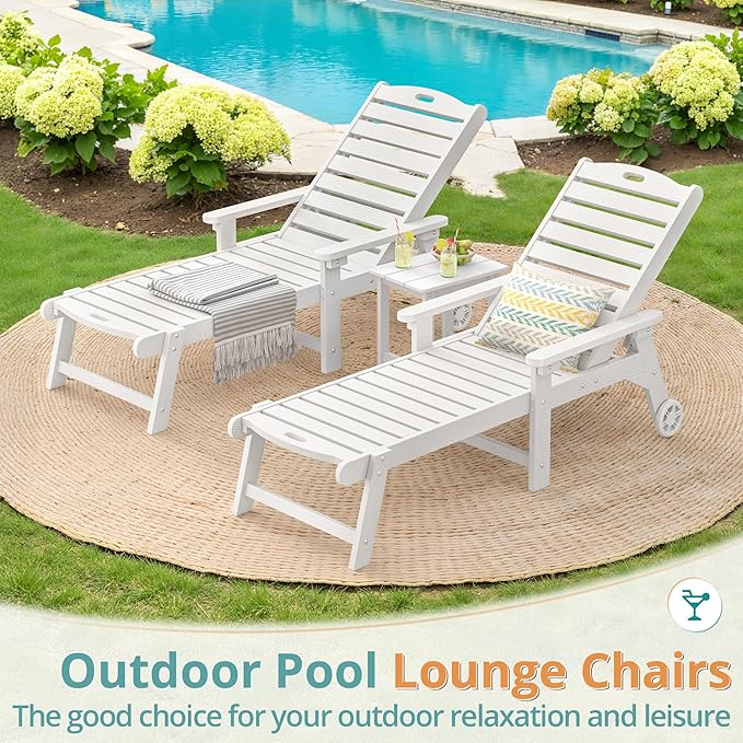 LUE BONA Outdoor Lounge Chair Set