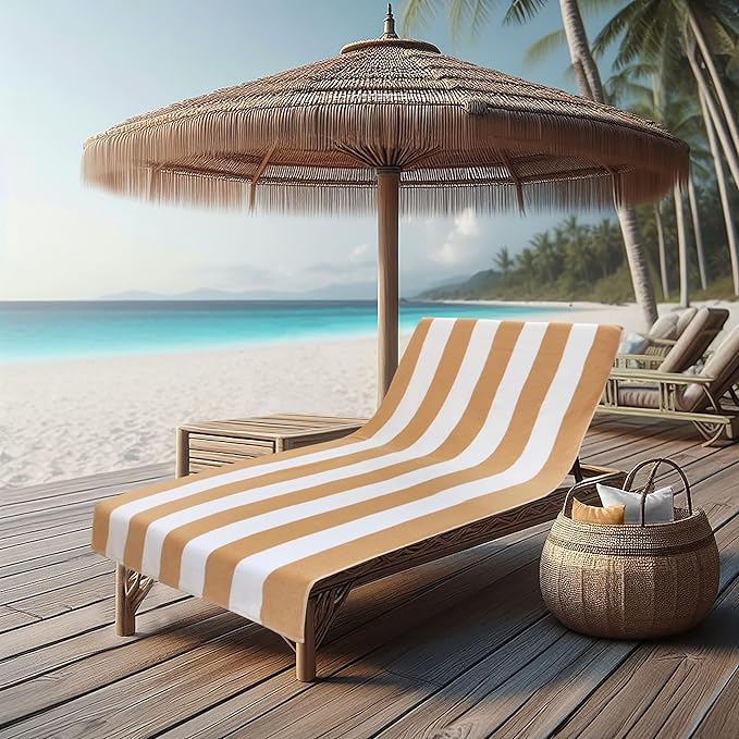 COTTON CRAFT Pool Lounge Chair Cover