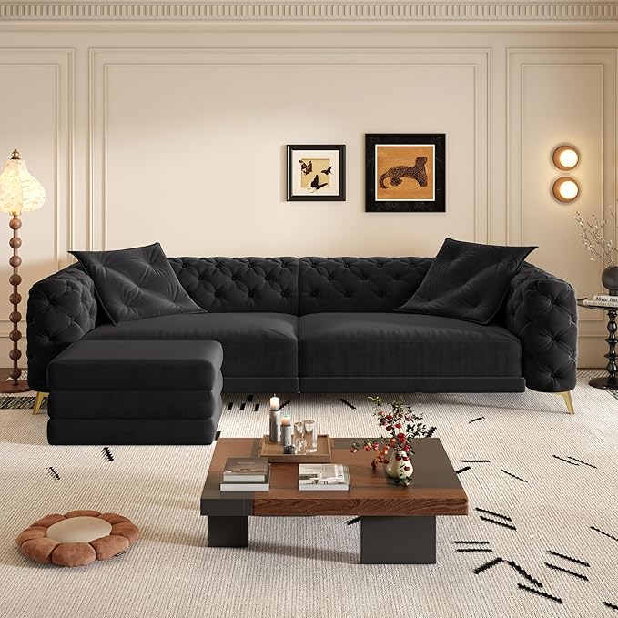 97.7" Convertible Queen Sleeper Sofa