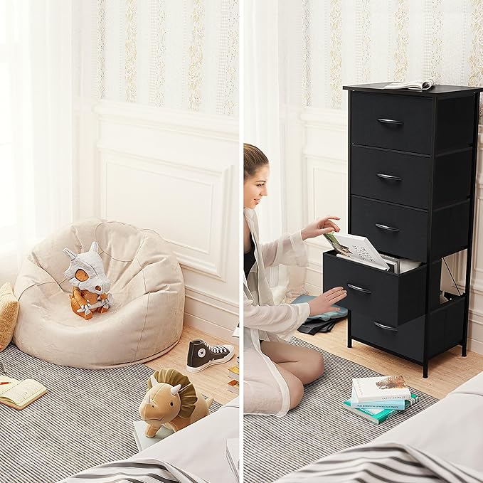 Crestlive Products Vertical Dresser Storage Tower
