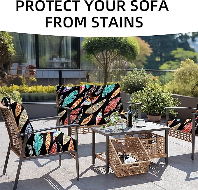 Outdoor Cushion Covers Set, Replacement