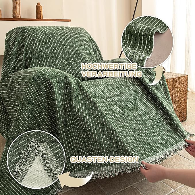 MYSKY HOME Oversized Armchair Couch Cover