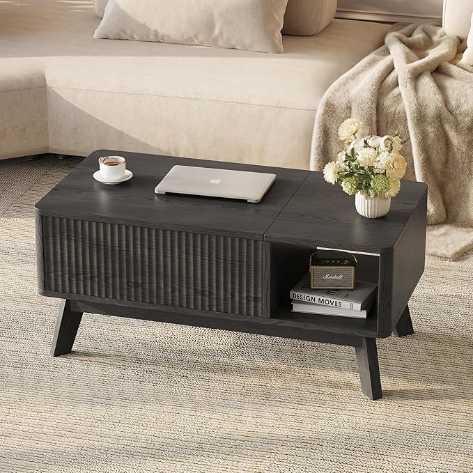 Wood Lift Top Coffee Table