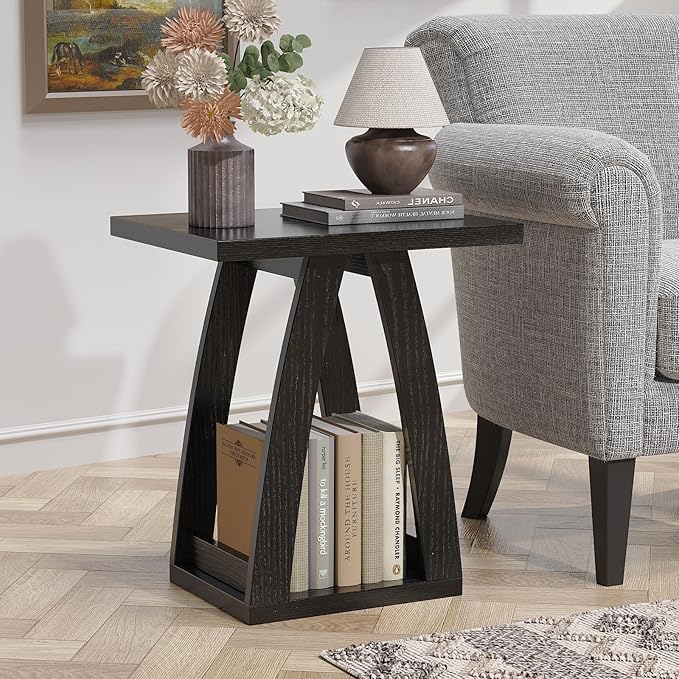 FROMJBEST End Tables Living Room, Side Table Beside Sofa, Nightstand