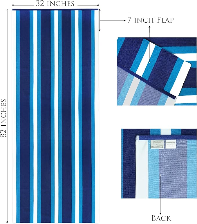 COTTON CRAFT Pool Lounge Chair Cover