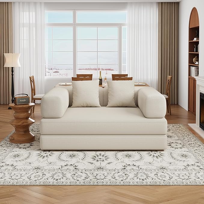 BSHOMGI 4 in 1 Futon Sofa Bed Queen Size