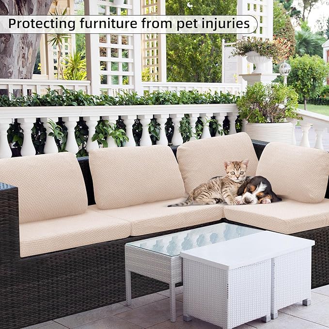 Outdoor Cushion Covers Set, Replacement