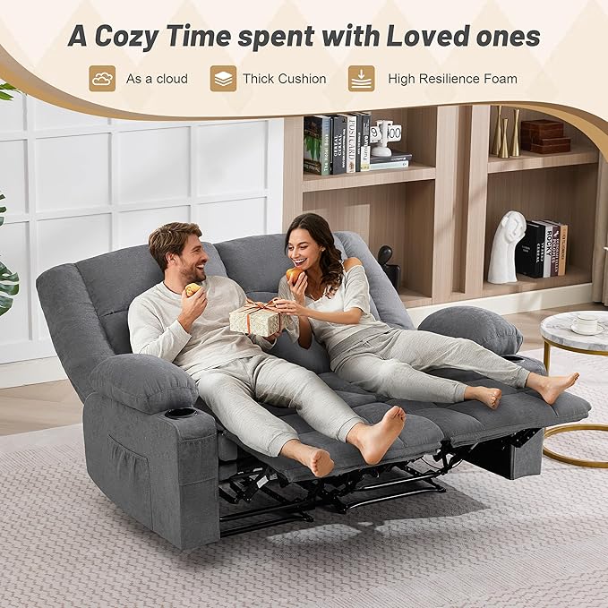 Loveseat Recliner Sofa, Big Large Reclining Sofa