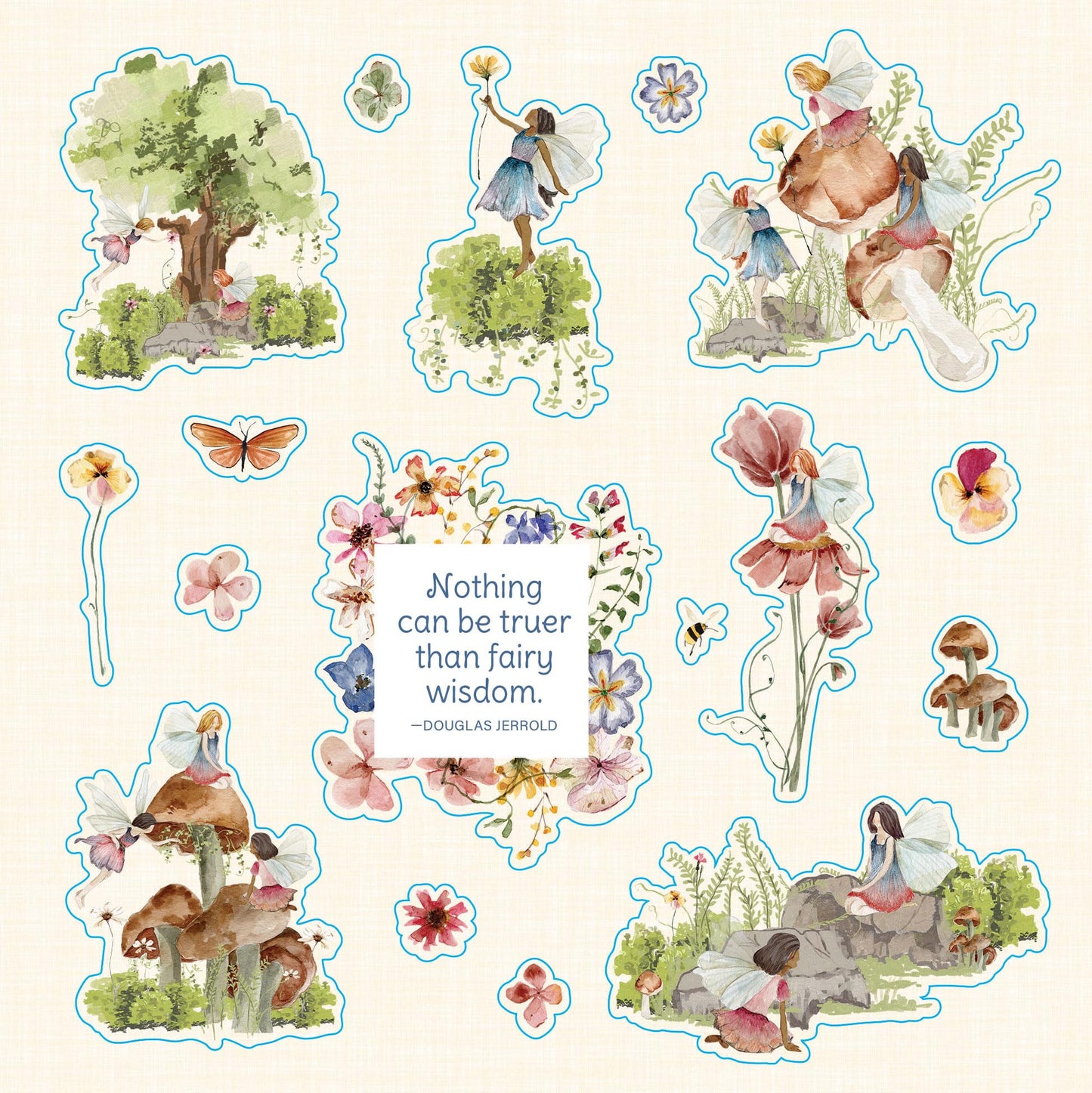 Faerie Kingdom Sticker Book (over 750 stickers)