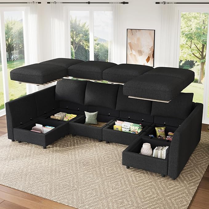HONBAY Modular Sectional Sofa Couch