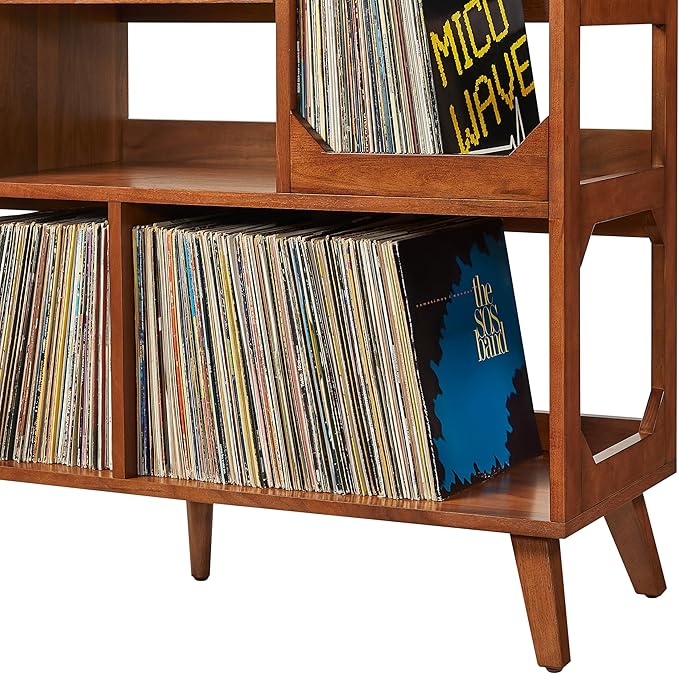 Crosley Furniture Asheville Mid-Century Modern Media Console Record Player Stand