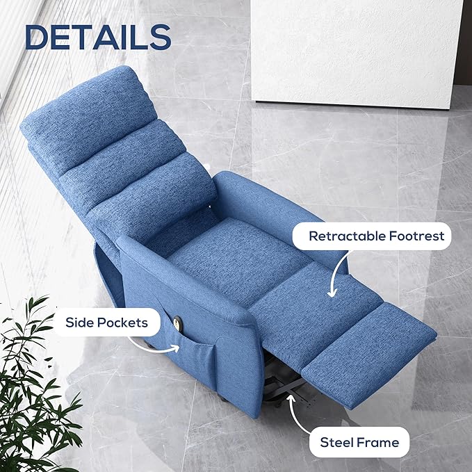 HOMCOM Power Lift Recliner Chair