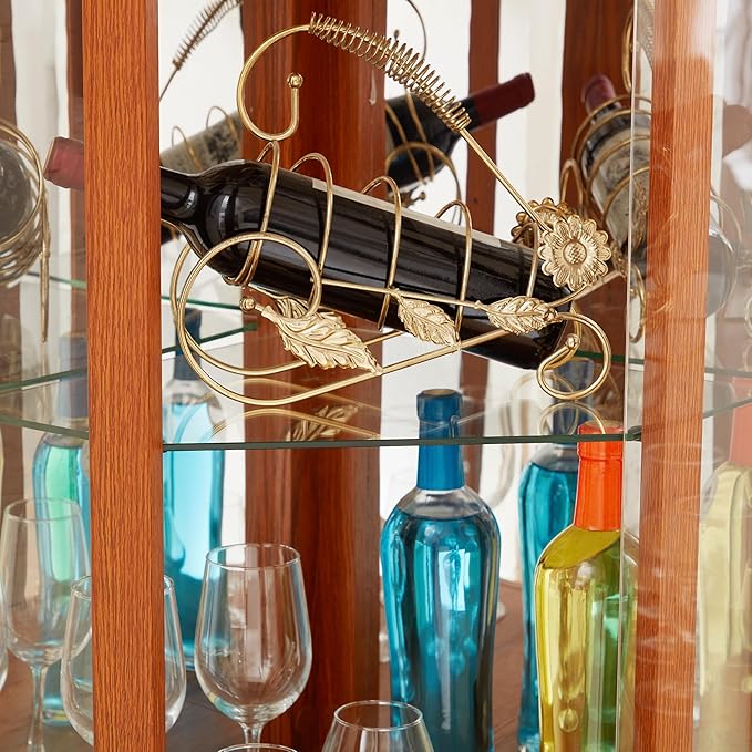 Glass Corner Display Cabinet
