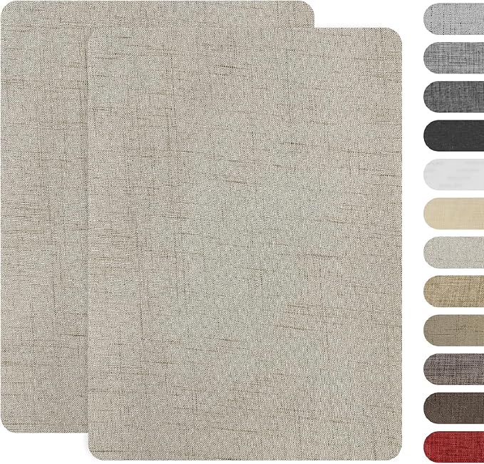 SYLVASS 8x11 Inch Fabric Repair Patches, Self-Adhesive Linen Patch
