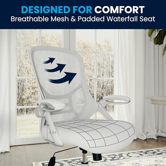 Flash Furniture Porter High-Back Swivel Office Chair