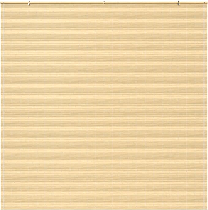Red Lantern Bamboo Cordless Window Shade