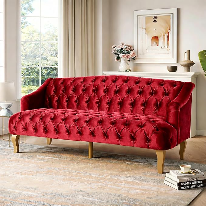 Christopher Knight Home Minxi Velvet Sofa Couch, Home Sofa Living Room