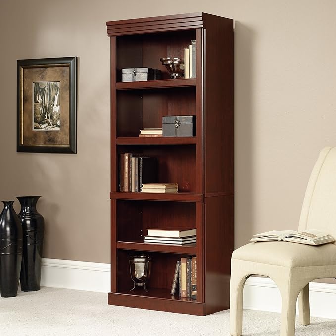Sauder Heritage Hill Library/ Book shelf, Classic Cherry finish