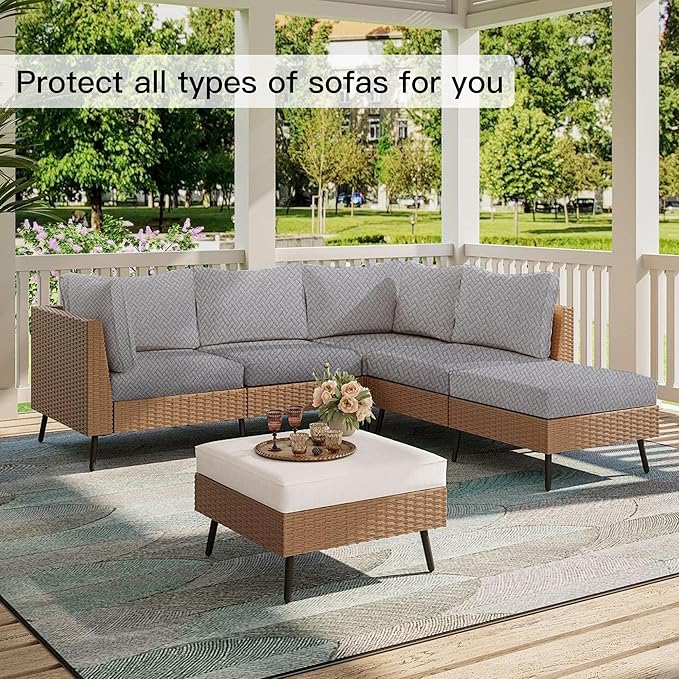 Outdoor Cushion Covers Set, Replacement