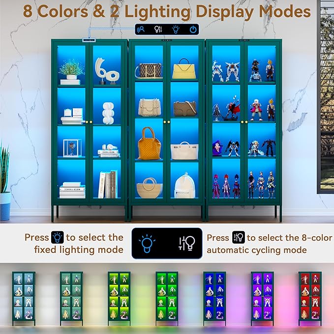 Polup Glass Display Cabinet