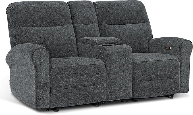 MCombo 78.3" Wall Hugger Power Loveseat Recliner Sofa