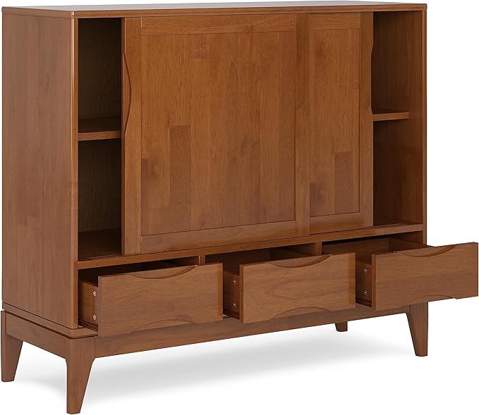 SIMPLIHOME Harper Medium Storage Cabinet