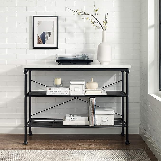 Crosley Furniture Madeleine Sofa Console Table