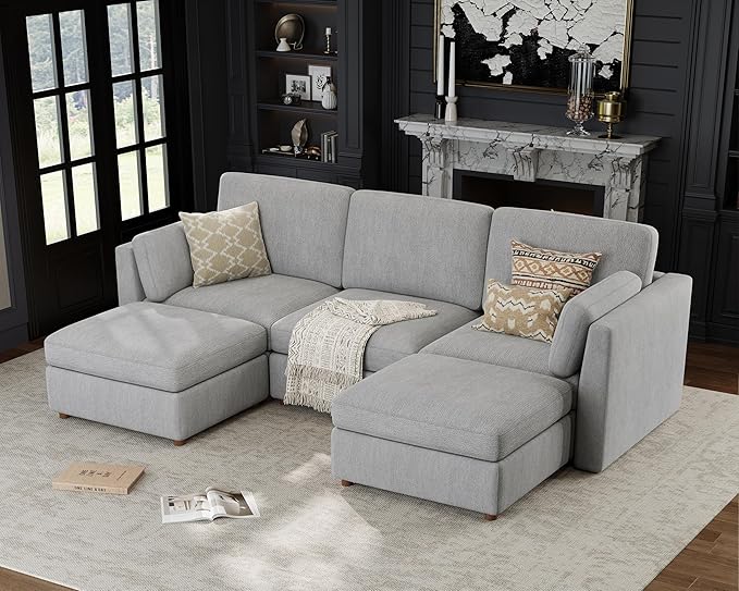 116'' Oversized Modular Sectional Sofa