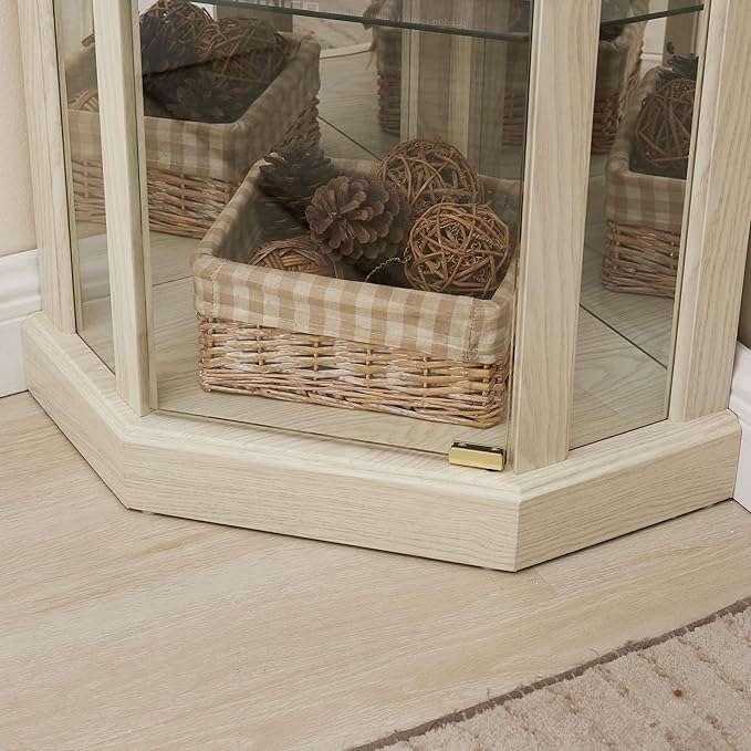 Glass Corner Display Cabinet