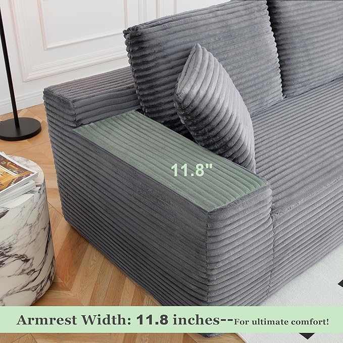 125" Oversized Sectional Couches