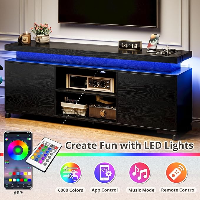 IRONCK TV Stands for TVs 65+ Inch