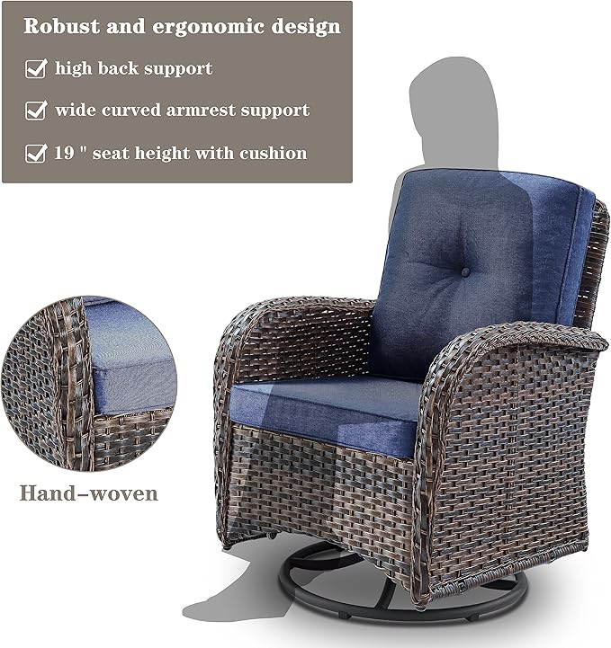 Belord Small Conversation Sets Patio Funiture