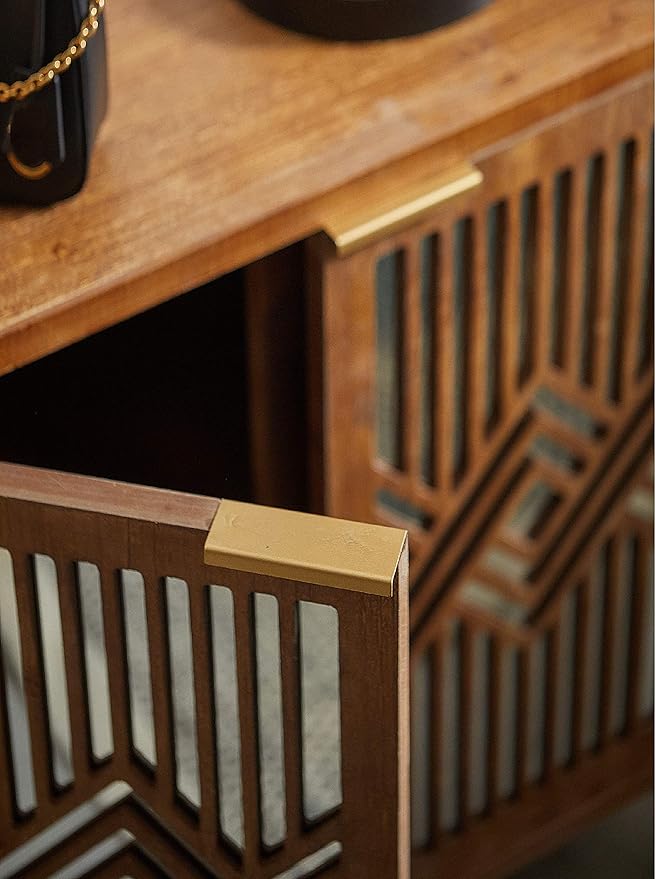 COZAYH 2 Door Accent Cabinet, Wood Sideboard Storage Furniture