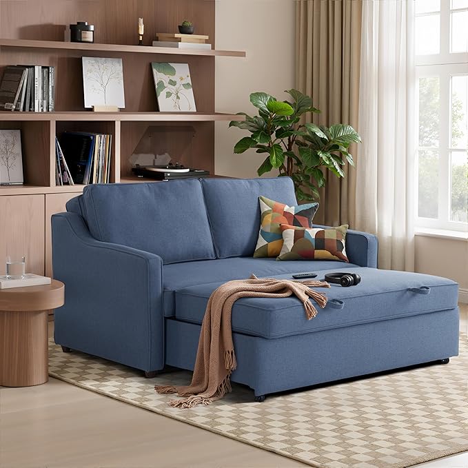Serta® Corren 68.1" Queen Sized Convertible Sofa, Dream Coil® Comfort,