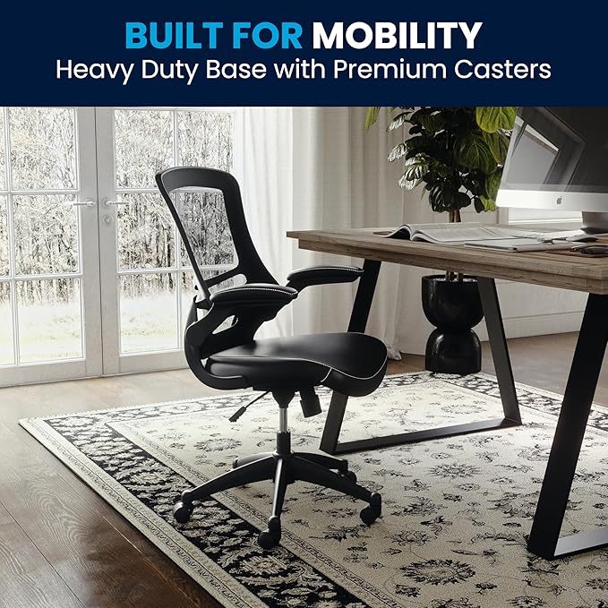 Flash Furniture Kelista Mid-Back Swivel Office Chair