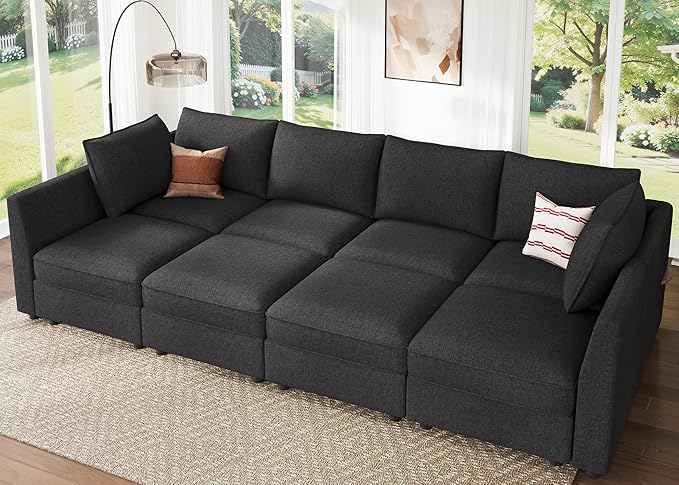 HONBAY Modular Sofa Sectional Sleeper Couch