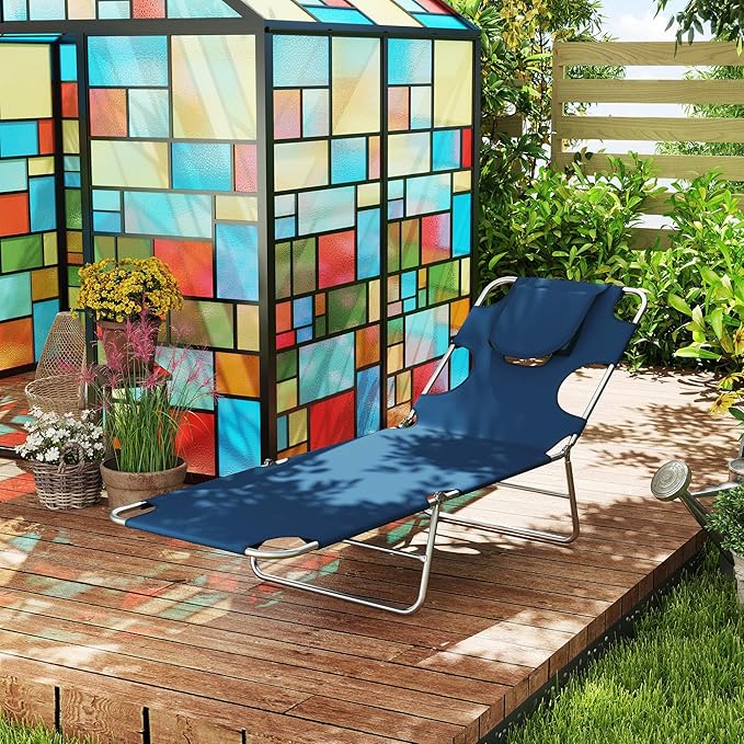 Outsunny Chaise Lounge Chair Outdoor