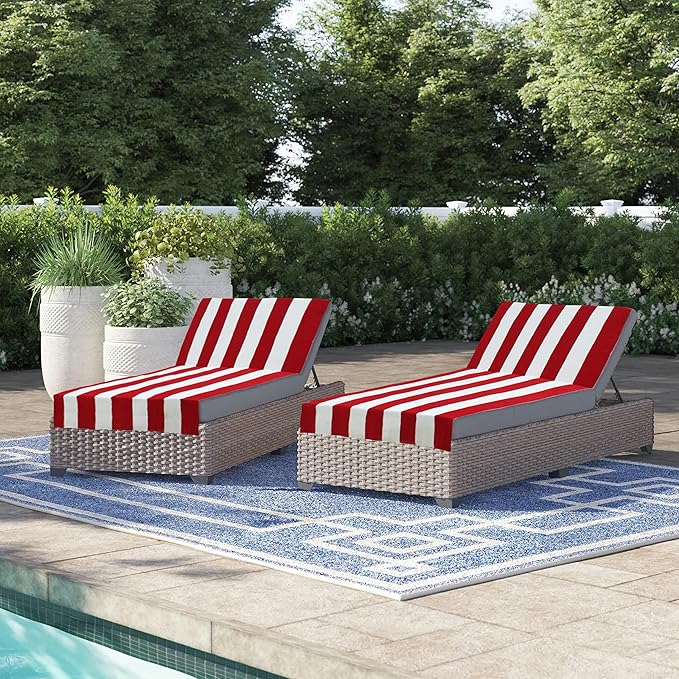 COTTON CRAFT Pool Lounge Chair Cover