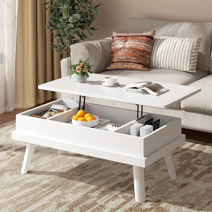 Shintenchi Coffee Table, Lift Top Coffee Table
