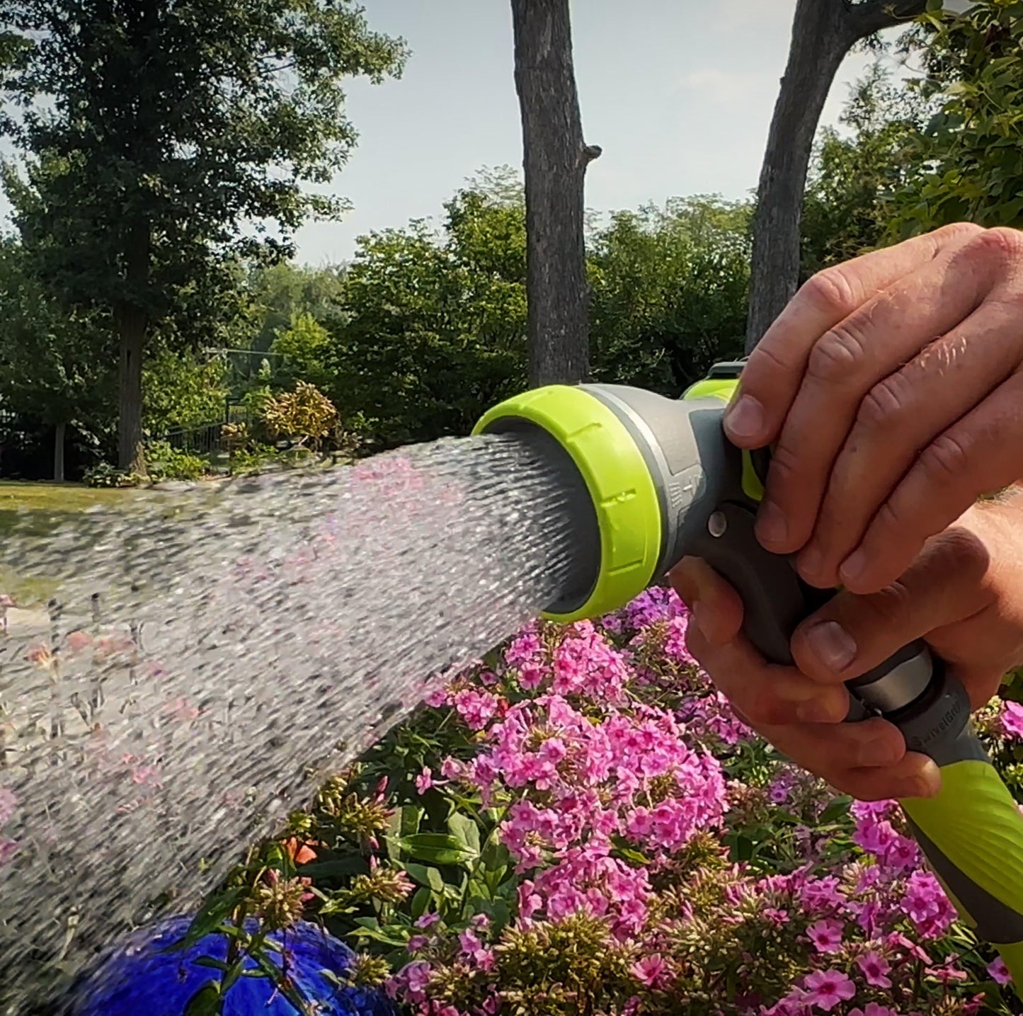 Flexzilla Garden Hose Nozzle - Heavy Duty Pistol Grip, NFZG61, ZillaGreen™ (Pack of 3)