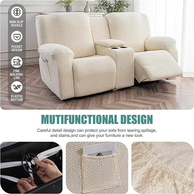 Genina Recliner Loveseat Covers