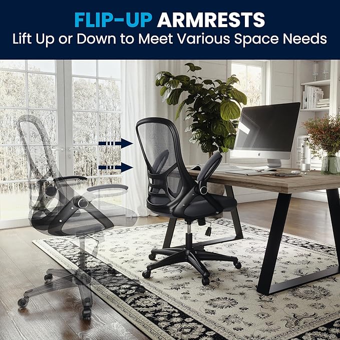 Flash Furniture Porter High-Back Swivel Office Chair