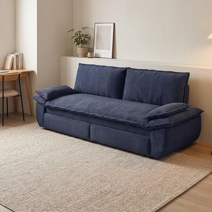 73.2" Sofa Bed Queen, 3-in-1 Pull Out Sofa Bed
