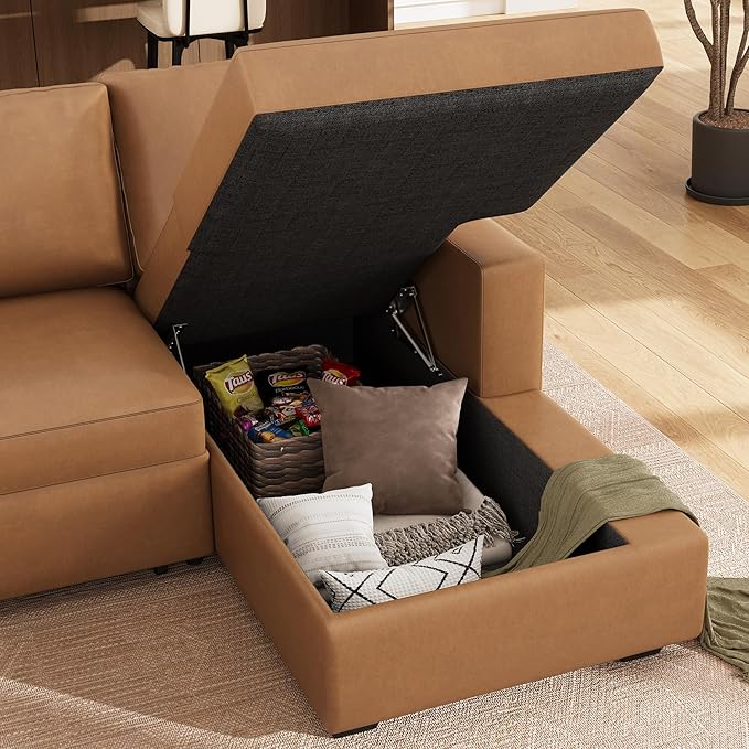 HONBAY Sleeper Sectional Couch