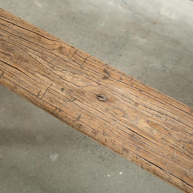 Artissance Handmade Wooden Entryway Bench, Vintage Noodle Bench