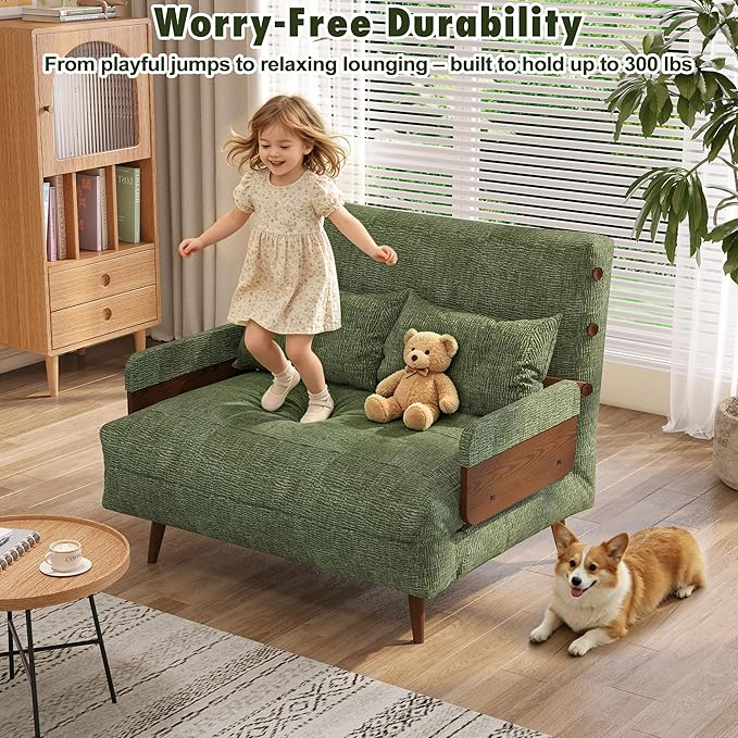 JASIWAY Convertible Sleeper Chair Bed