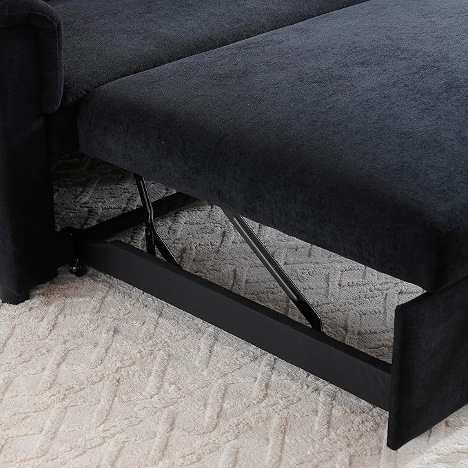 55.5" Small Sleeper Sofa Couch