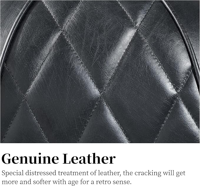 Art Leon Genuine Leather Accent Chairs