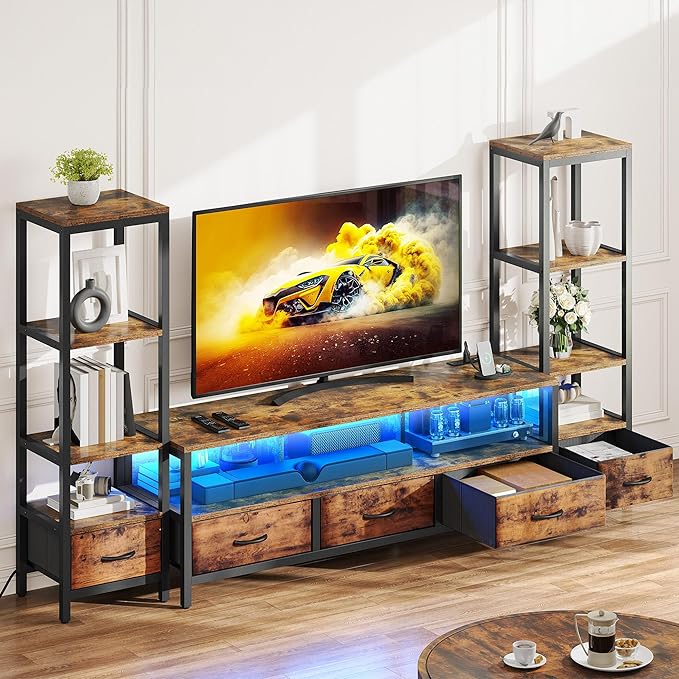 YITAHOME TV Stands for 65 inch TV Entertainment Center