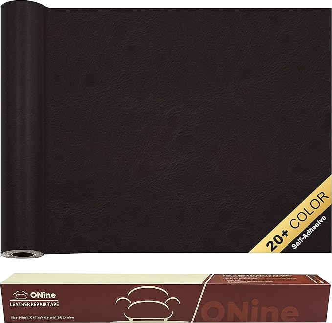 ONine Leather Repair Patch, Self-Adhesive Couch Patch